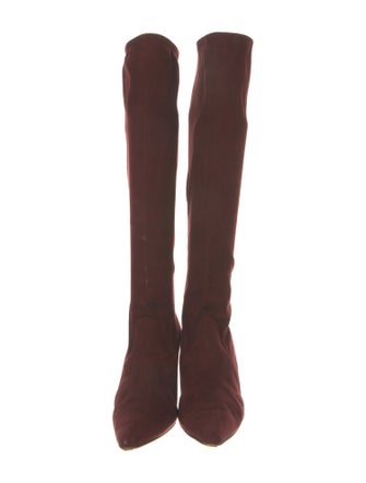 Manolo Blahnik Suede Boots