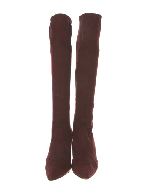 Manolo Blahnik Suede Boots