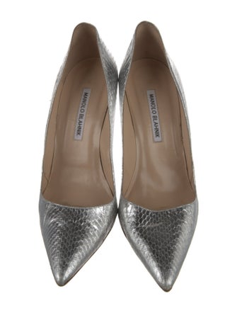 Manolo Blahnik Leather Pumps
