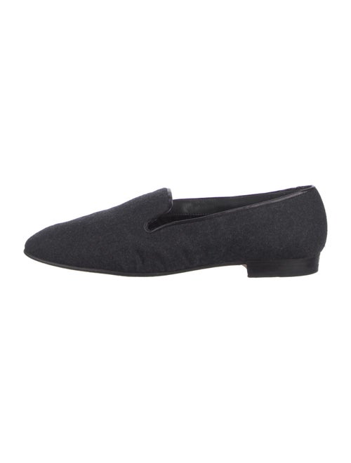 Manolo Blahnik Wool Loafers