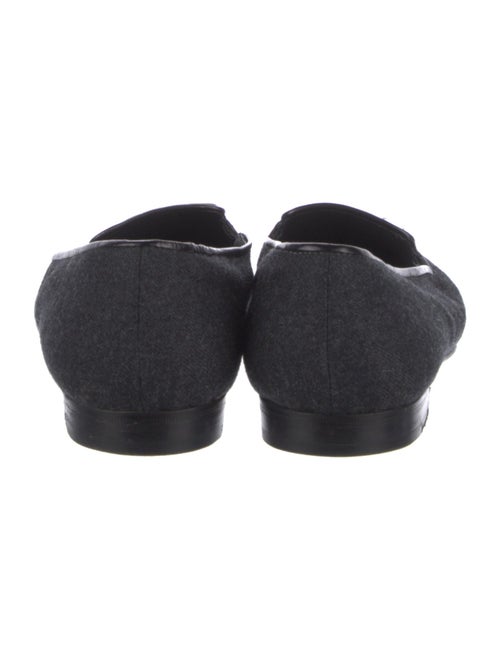 Manolo Blahnik Wool Loafers