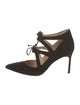 Manolo Blahnik Suede Pumps