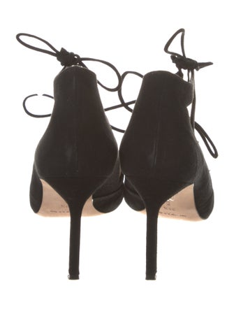 Manolo Blahnik Suede Pumps