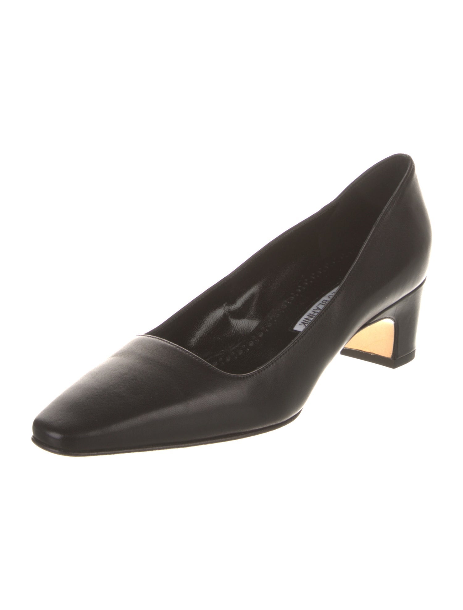Manolo Blahnik Leather Pumps