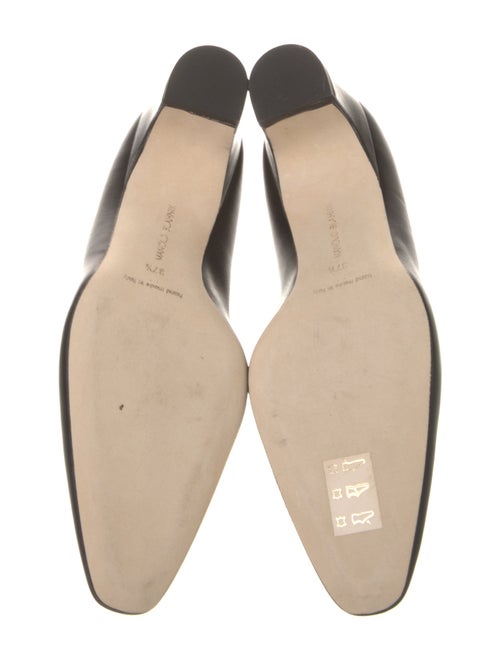 Manolo Blahnik Leather Pumps