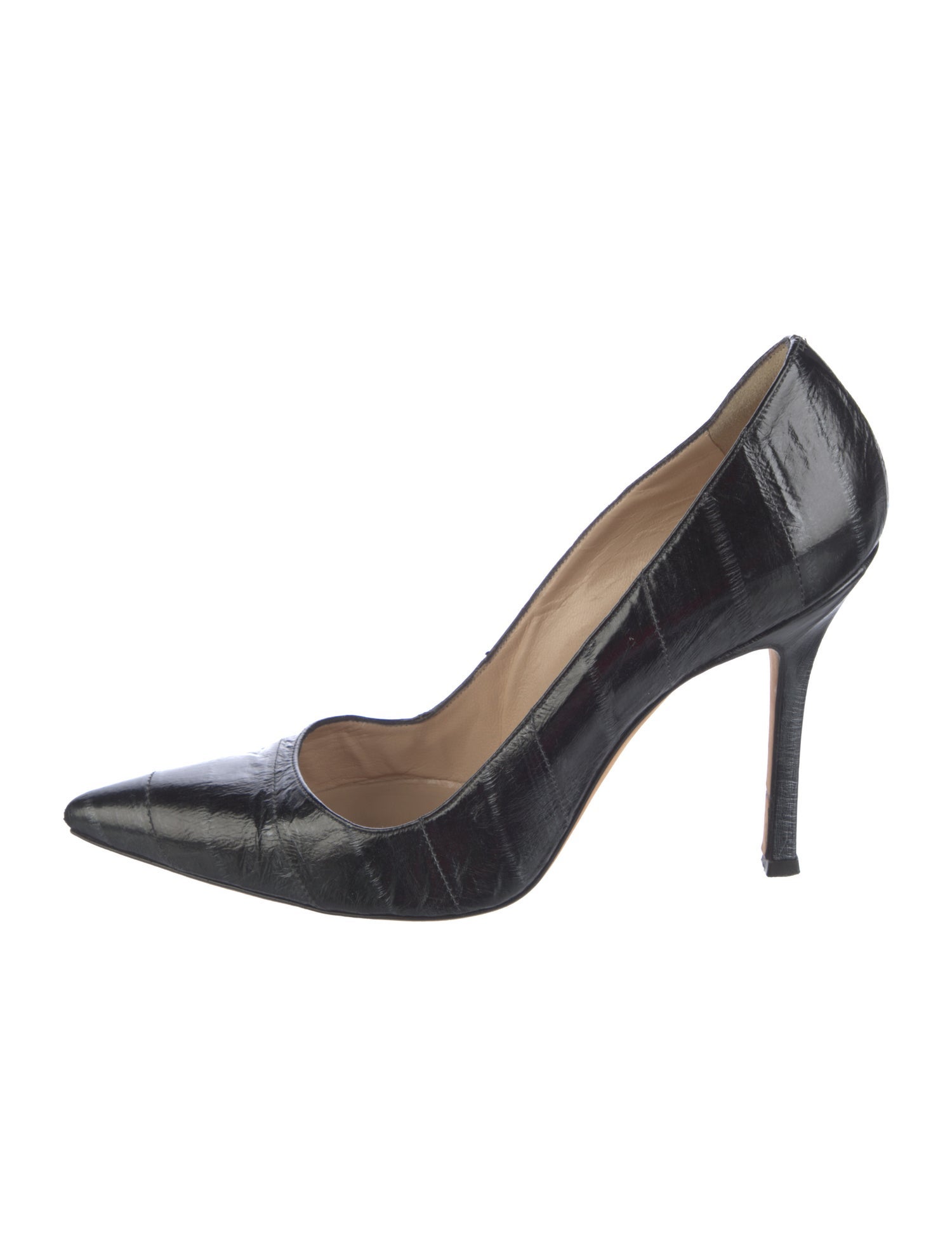 Manolo Blahnik Leather Pumps