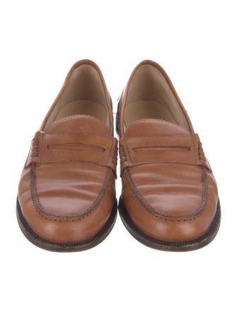 Manolo Blahnik Leather Loafers