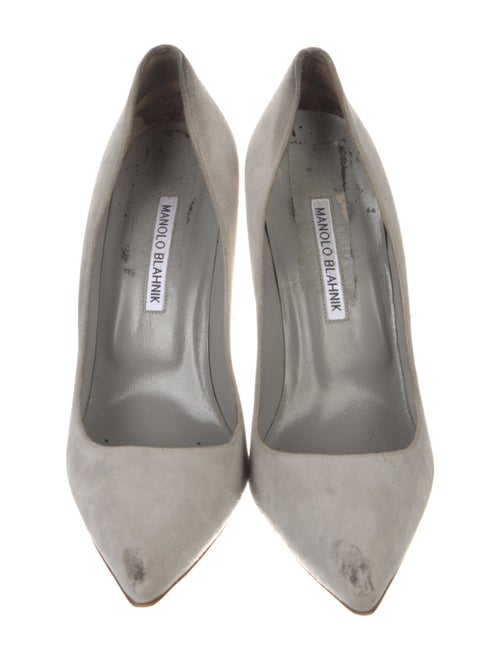 Manolo Blahnik Suede Pumps