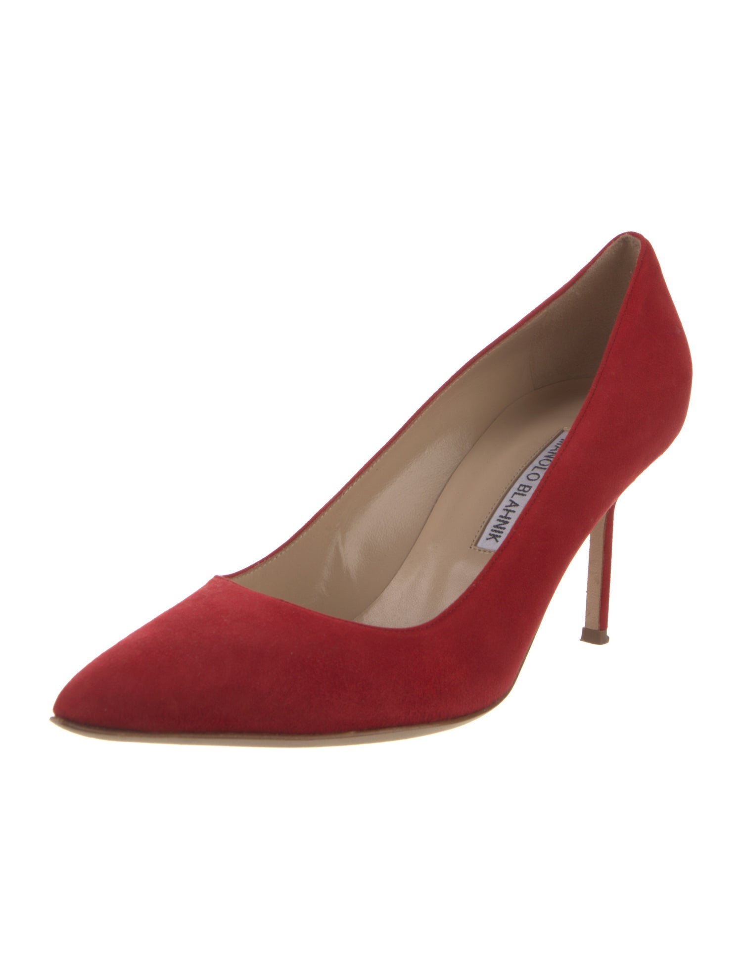 Manolo Blahnik Suede Pumps