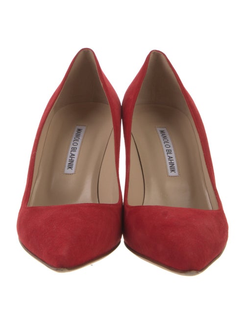 Manolo Blahnik Suede Pumps