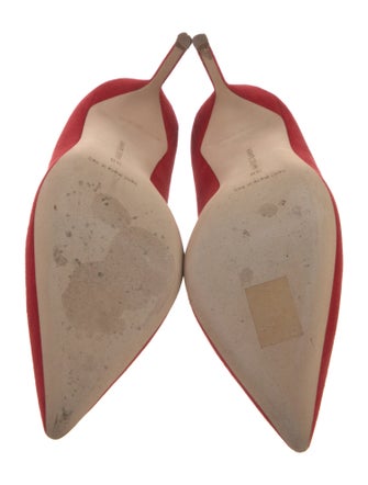Manolo Blahnik Suede Pumps