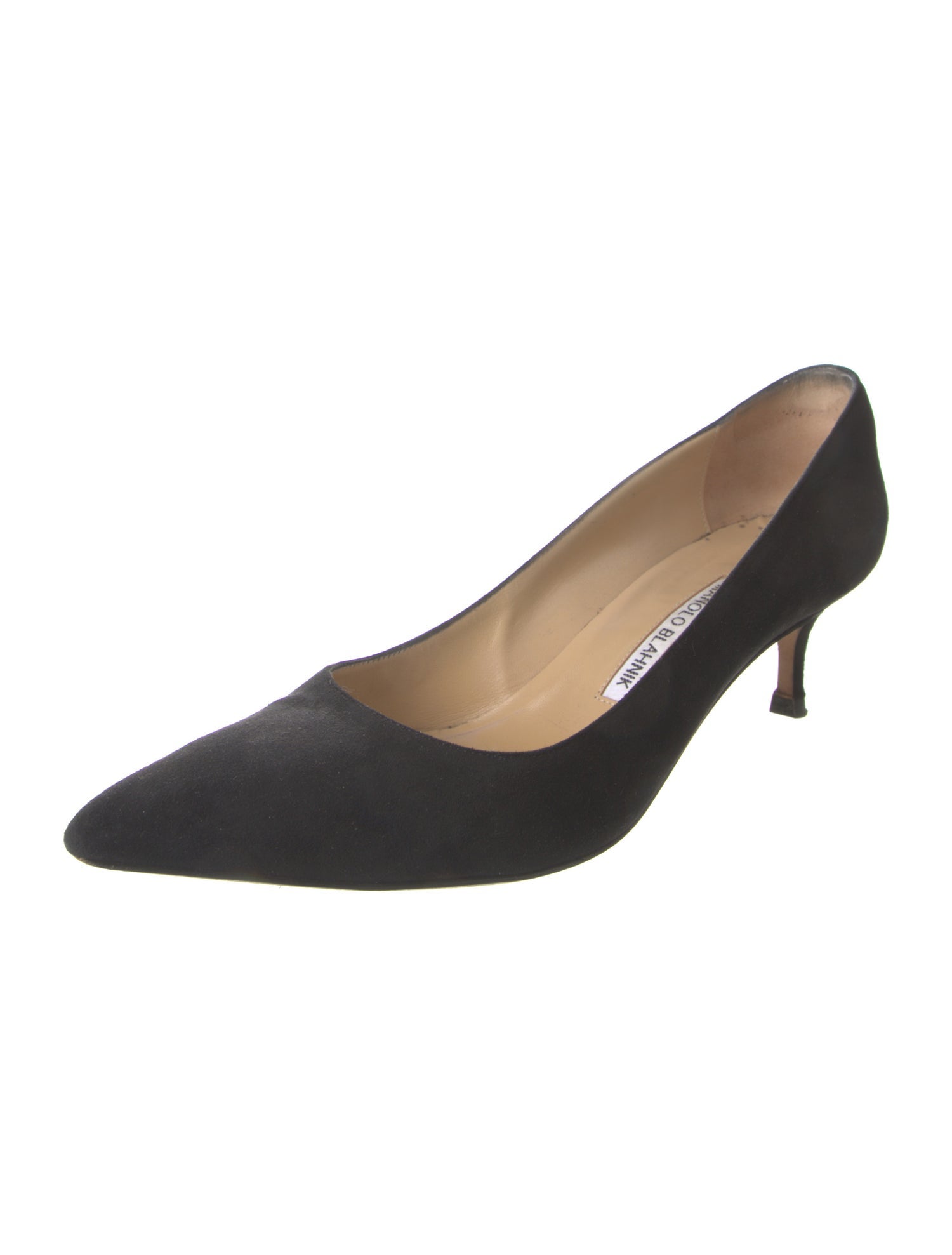 Manolo Blahnik Suede Pumps