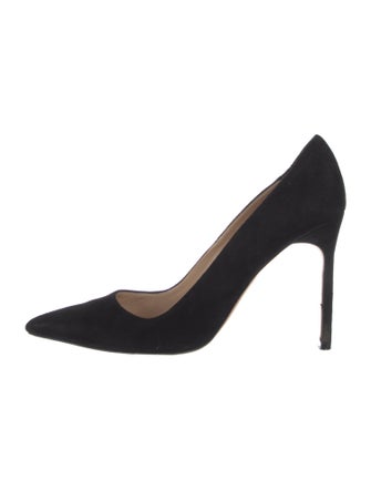 Manolo Blahnik Suede Pumps