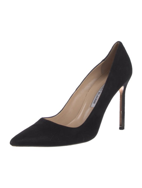 Manolo Blahnik Suede Pumps