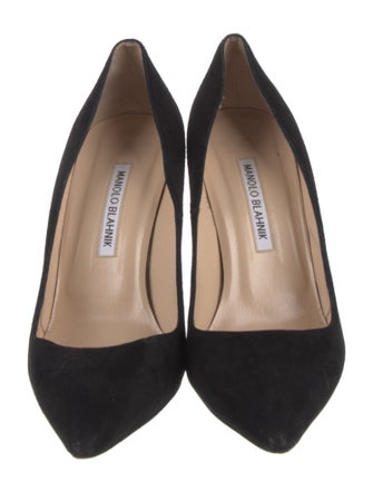 Manolo Blahnik Suede Pumps
