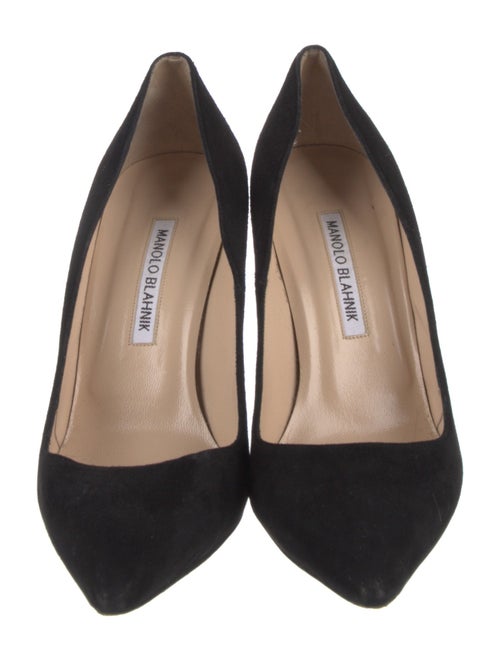 Manolo Blahnik Suede Pumps