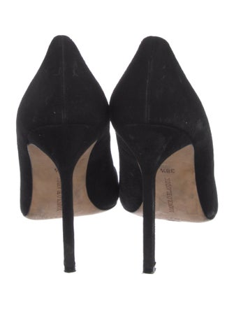 Manolo Blahnik Suede Pumps