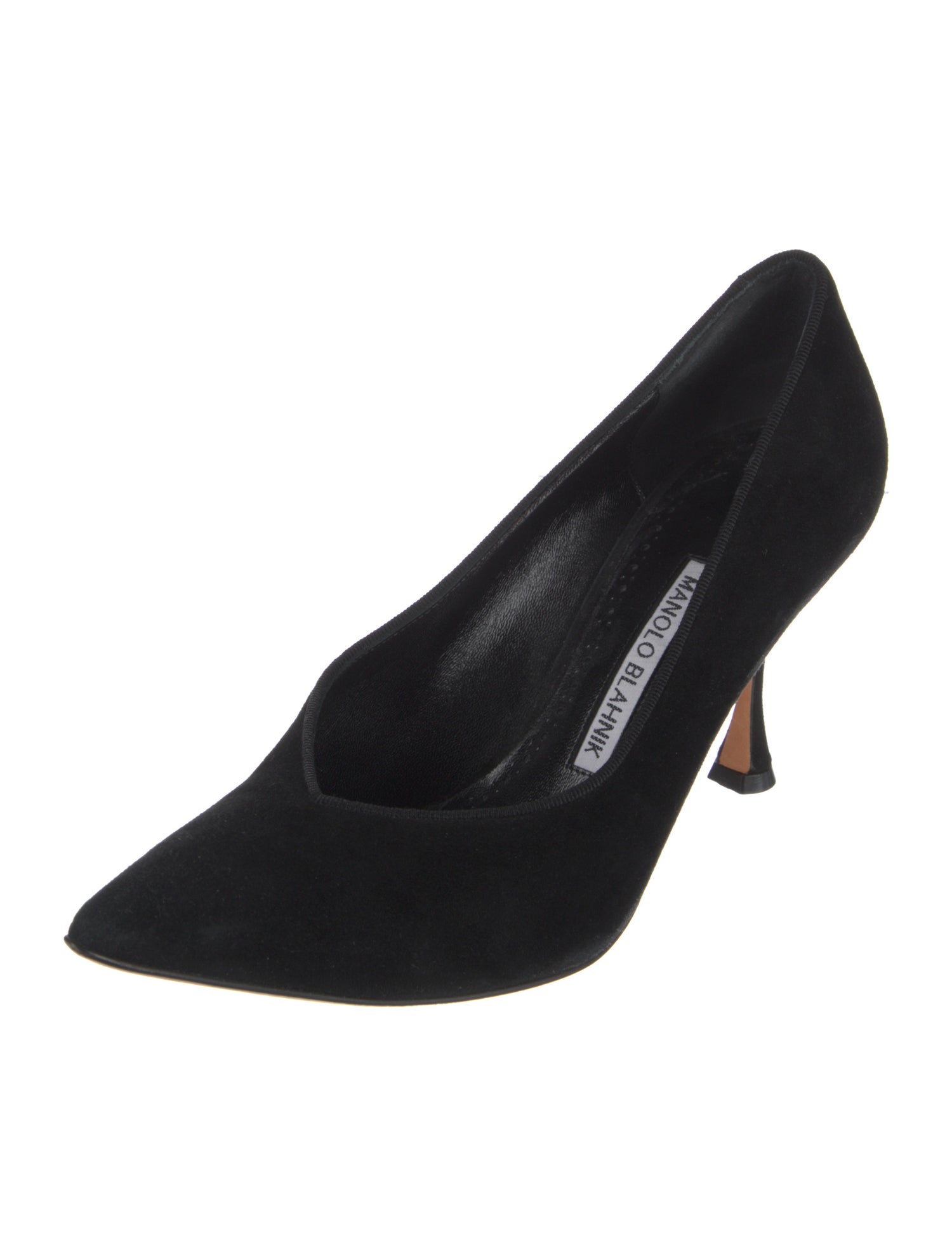 Manolo Blahnik Suede Pumps