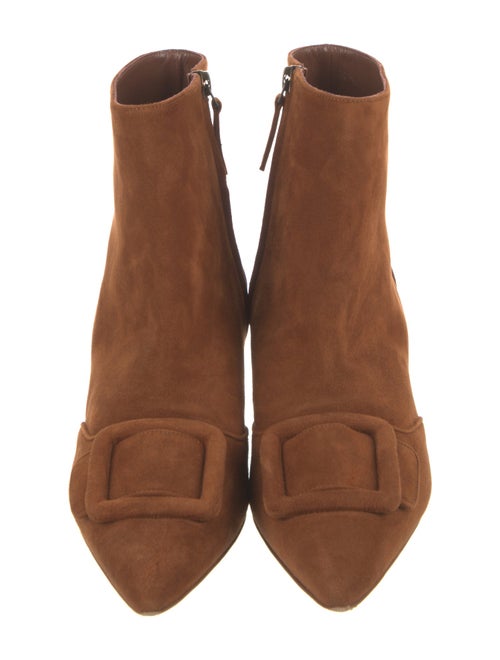 Manolo Blahnik Suede Boots