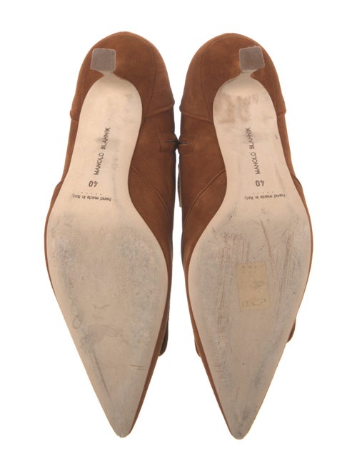 Manolo Blahnik Suede Boots