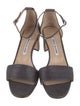 Manolo Blahnik Suede Sandals