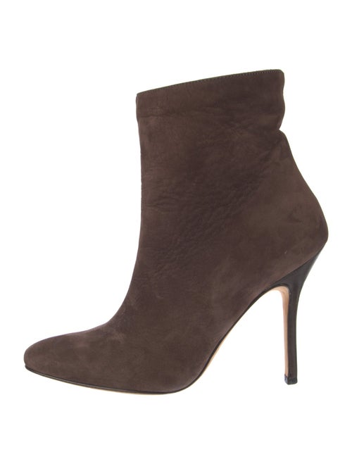 Manolo Blahnik Suede Boots
