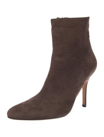 Manolo Blahnik Suede Boots