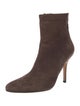 Manolo Blahnik Suede Boots