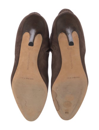 Manolo Blahnik Suede Boots