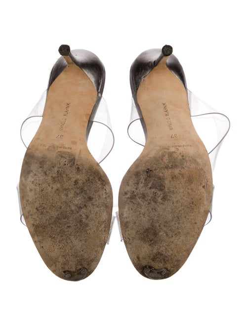 Manolo Blahnik PVC Slides