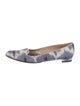 Manolo Blahnik Printed Flats