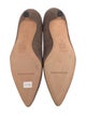 Manolo Blahnik Suede Colorblock Pattern Pumps