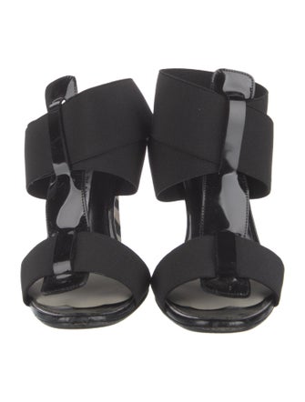 Manolo Blahnik T-Strap Sandals