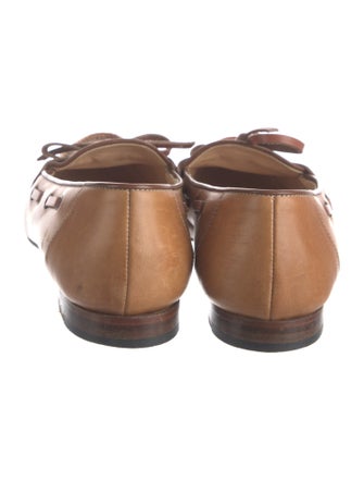 Manolo Blahnik Leather Loafers