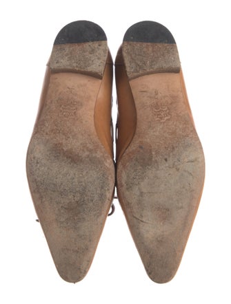 Manolo Blahnik Leather Loafers