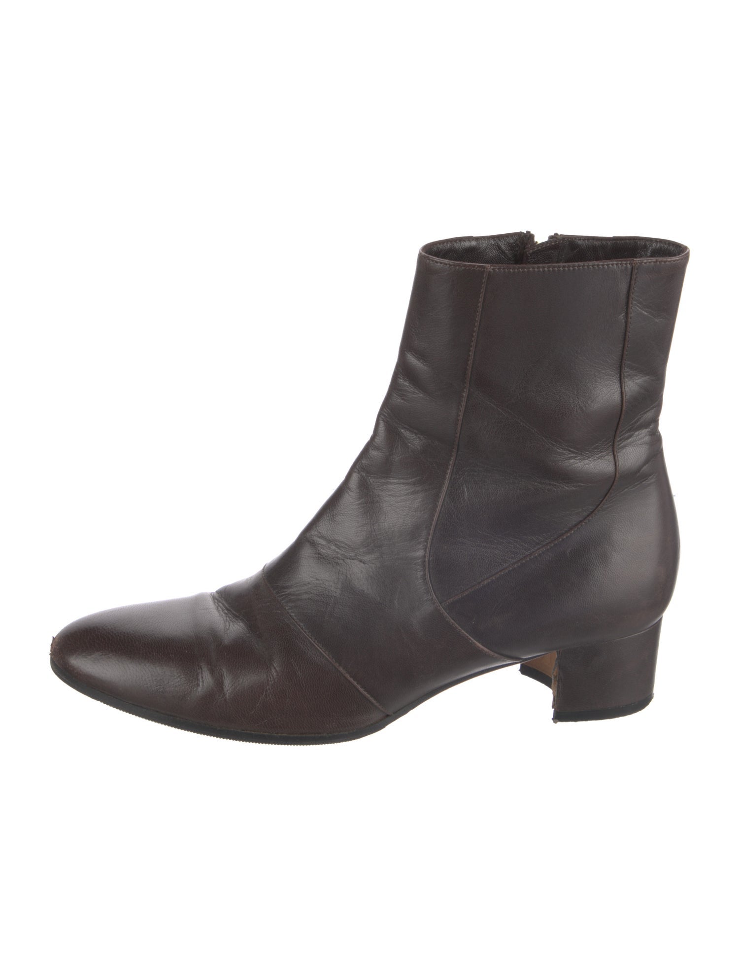 Manolo Blahnik Leather Boots