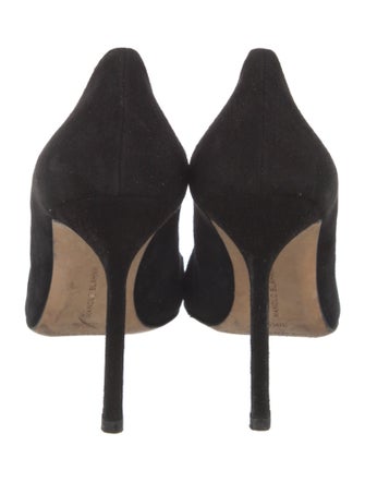 Manolo Blahnik Suede Pumps
