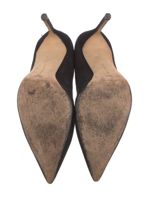 Manolo Blahnik Suede Pumps