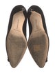 Manolo Blahnik Velvet Crystal Embellishments Pumps