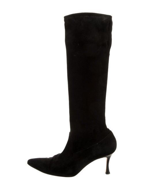 Manolo Blahnik Suede Boots