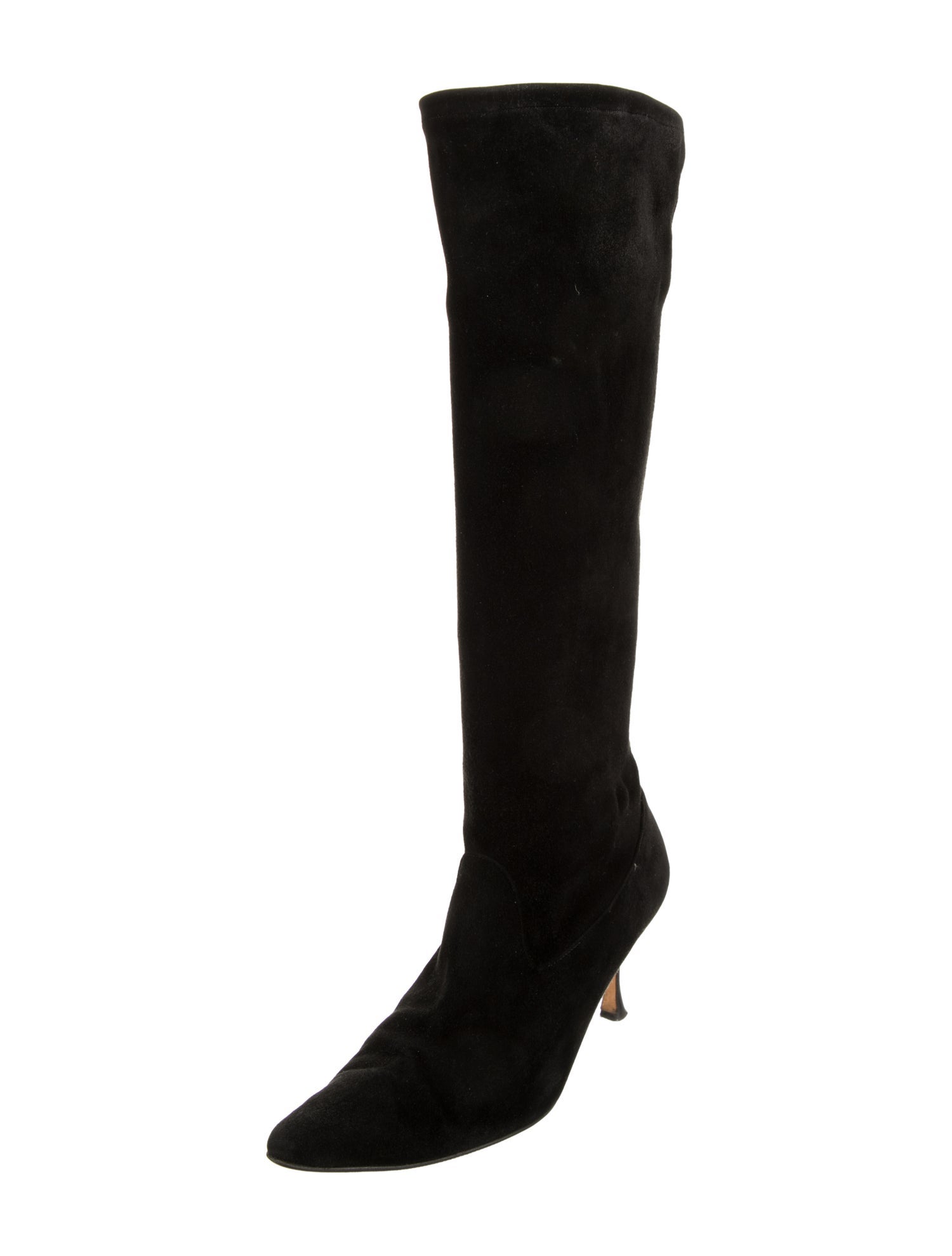 Manolo Blahnik Suede Boots