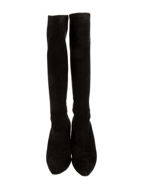 Manolo Blahnik Suede Boots