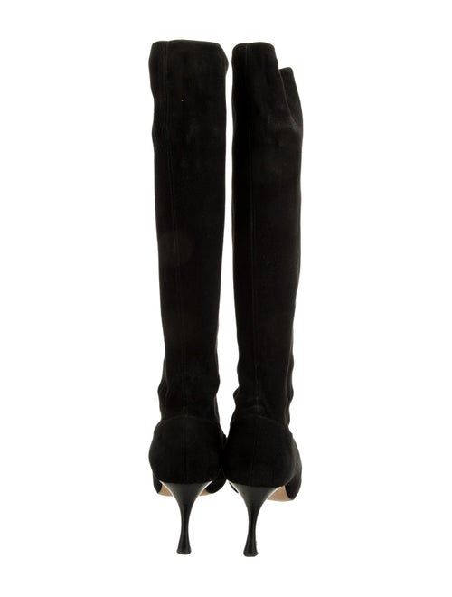 Manolo Blahnik Suede Boots