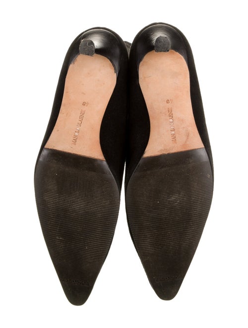 Manolo Blahnik Suede Boots