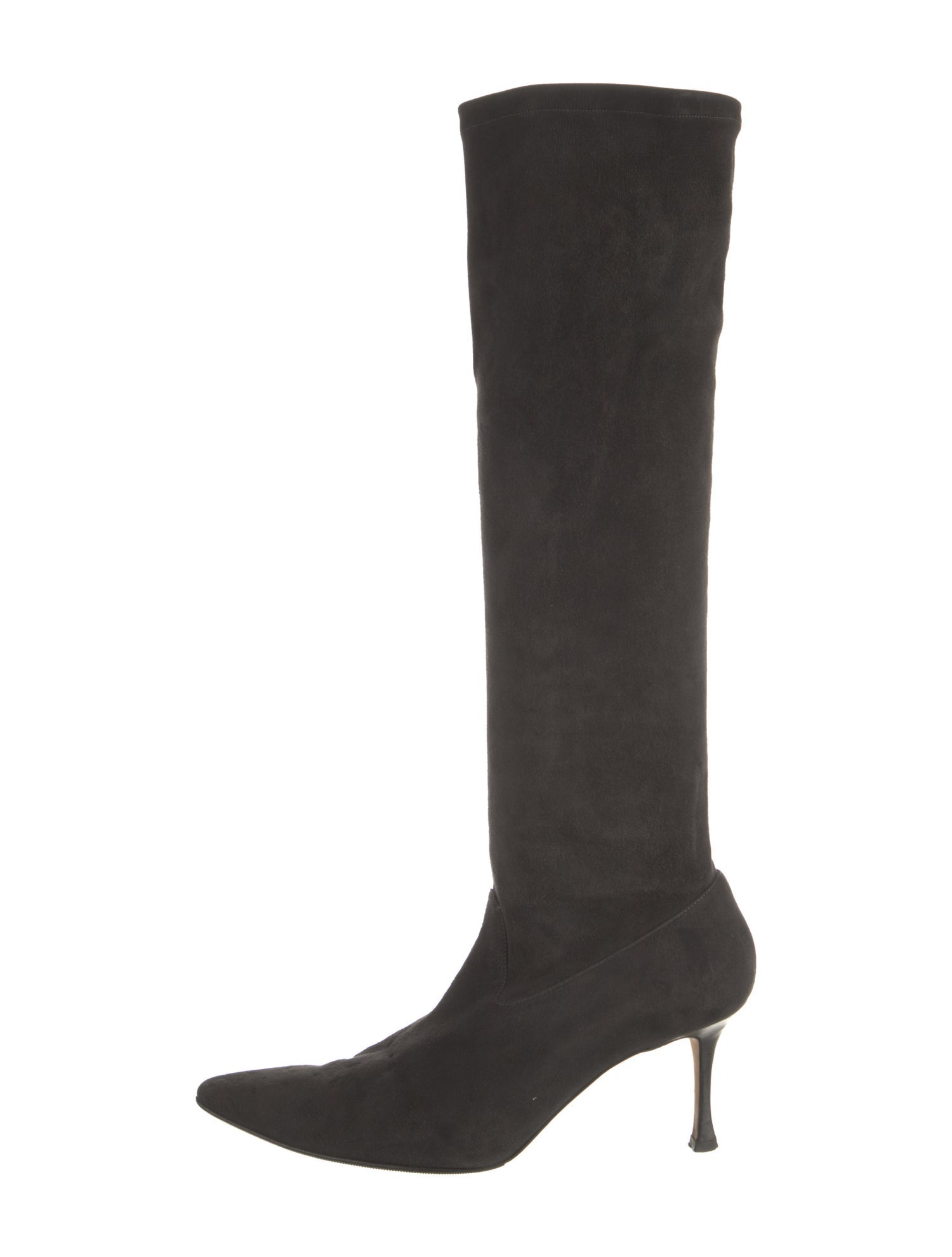 Manolo Blahnik Suede Boots