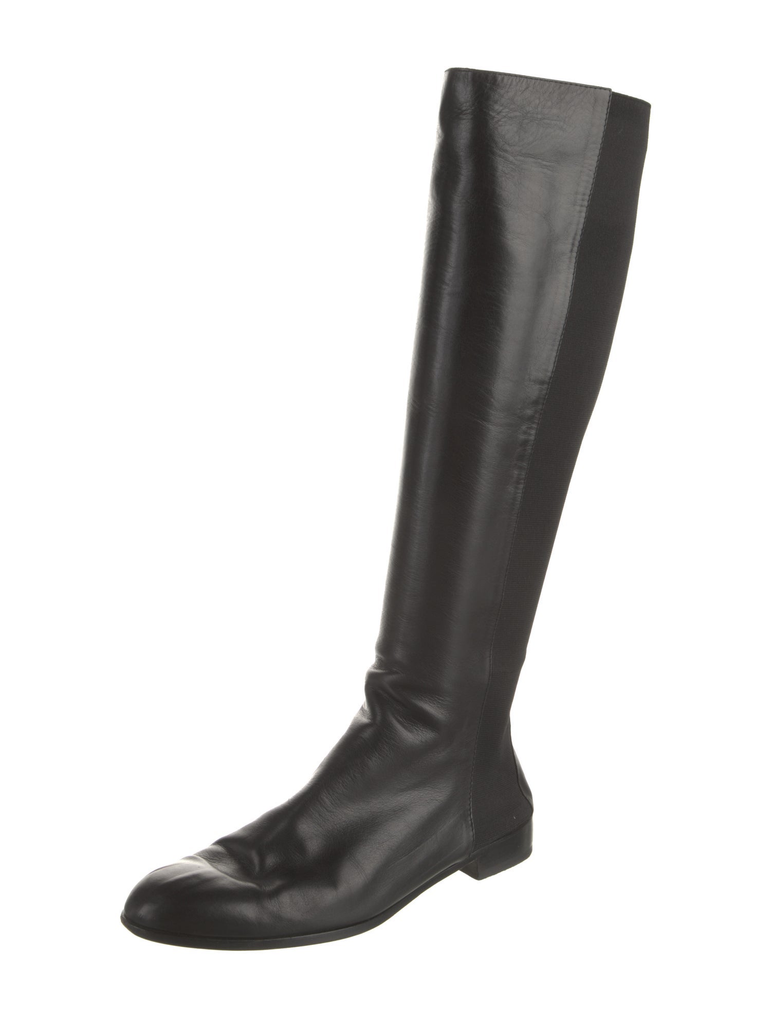 Manolo Blahnik Leather Riding Boots