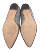 Manolo Blahnik Leather Animal Print Flats