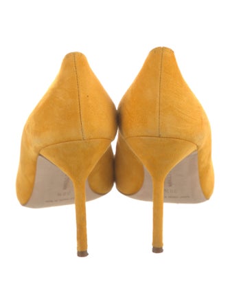 Manolo Blahnik Suede Pumps