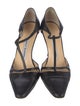 Manolo Blahnik Leather T-Strap Pumps