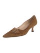 Manolo Blahnik Suede Pumps